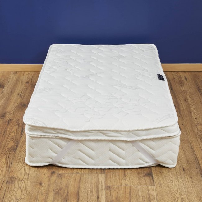 Surmatelas Mémoire de Forme Rafraîchissant Enfant Couleur blanc <span itemprop=
