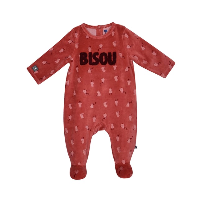 Dors bien suzana velours rase pont dos rose <span itemprop=