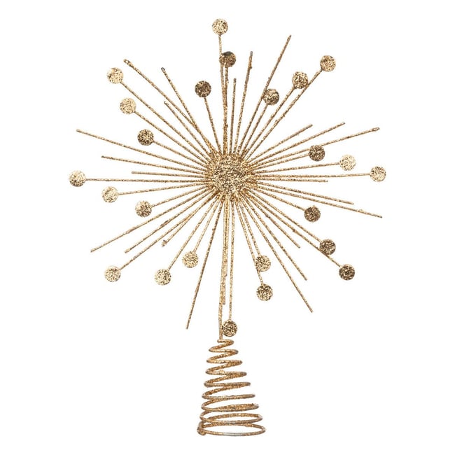 Cimier avec pastilles H30 cm Couleur cuivre <span itemprop=