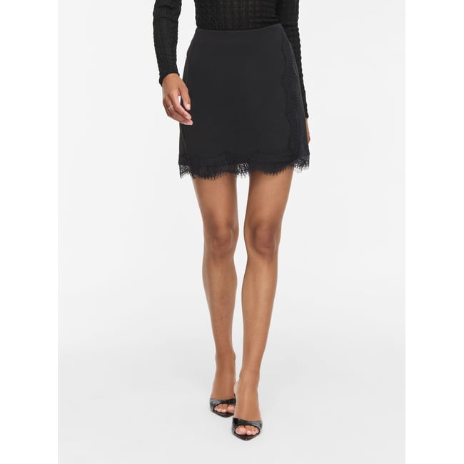 Mini-Jupe noir - black beauty1 <span itemprop=