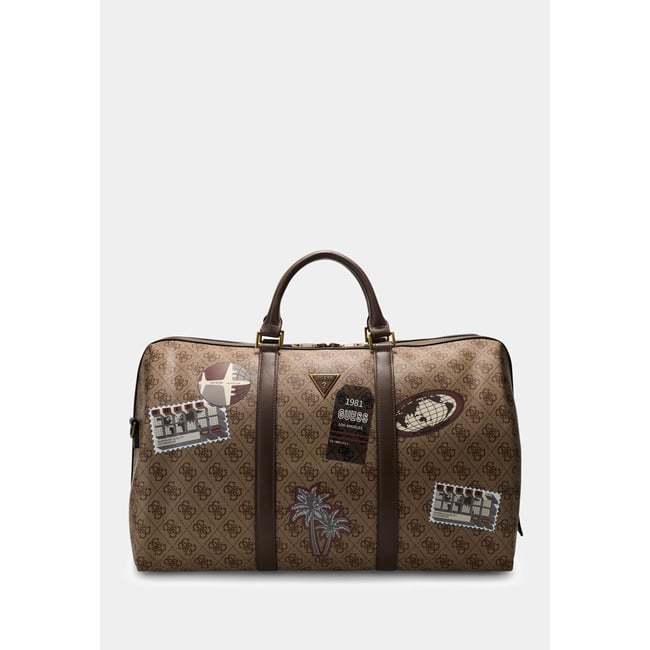 Sac De Voyage À Logo Milano brown <span itemprop=