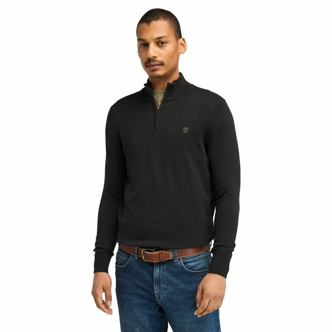 Troyer-Pullover aus Baumwolle, Regular-Fit - TIMBERLAND