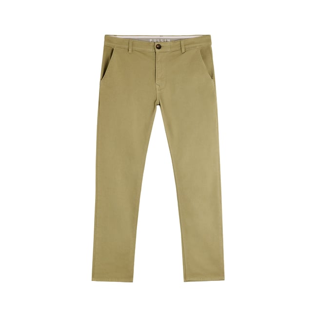PANTALON CHINO MOSEGREY vert <span itemprop=