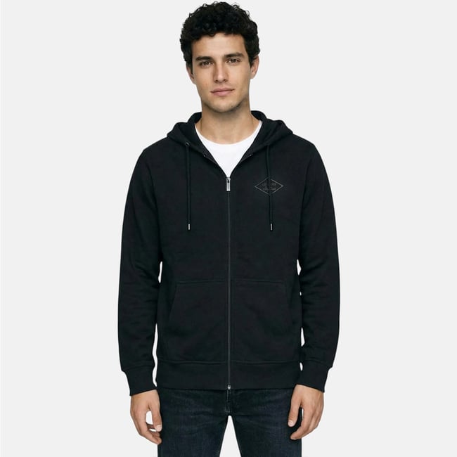 Veste zippée à capuche, finitions bord-côte COMFORT - LEE COOPER