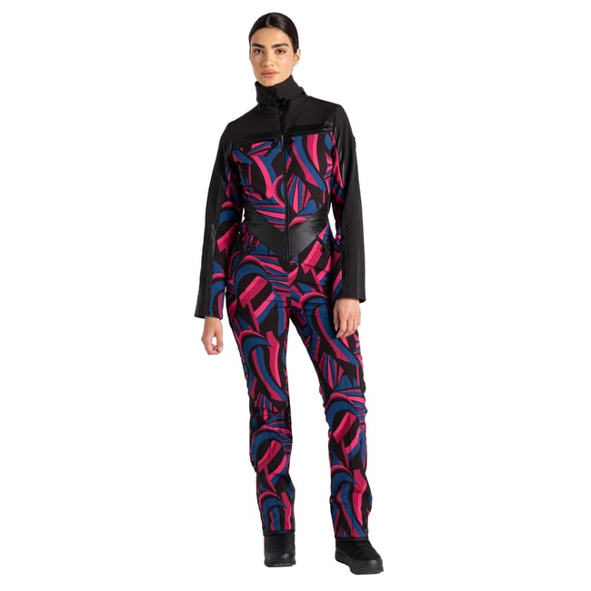 Combinaison de ski SUPREMACY rose <span itemprop=