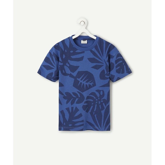 Camiseta de manga larga azul <span itemprop=