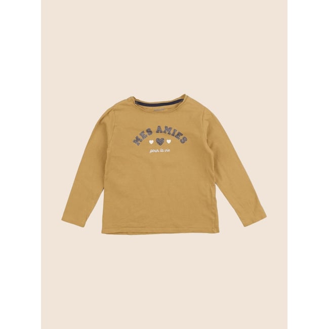 Tee-shirt - Très bon état jaune, or <span itemprop=