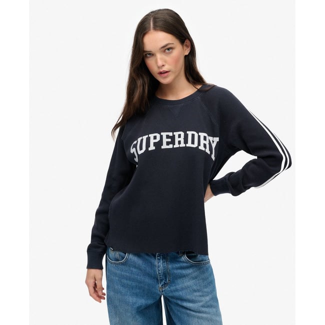 Haut à manches longues et motif Athletic Essentials - SUPERDRY