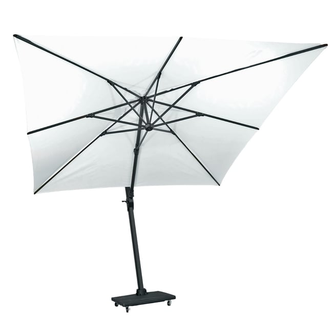 Parasol déporté Poséïdon 3x3m v002227 <span itemprop=