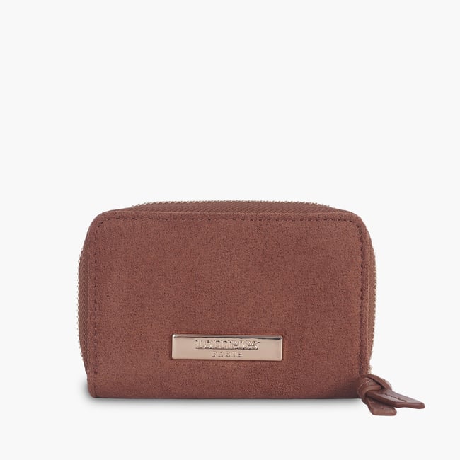 Petit portefeuille  Tarick camel,doré <span itemprop=