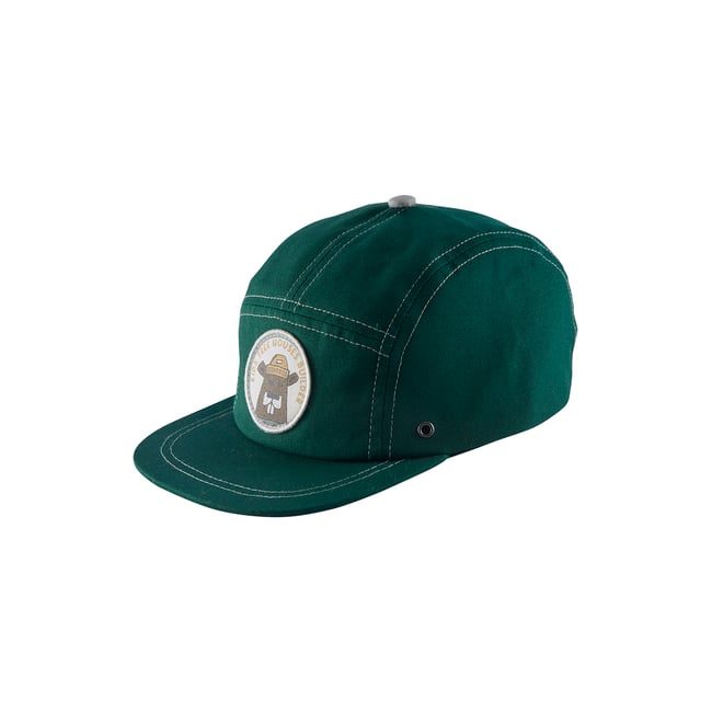Casquette cabane vert forêt <span itemprop=
