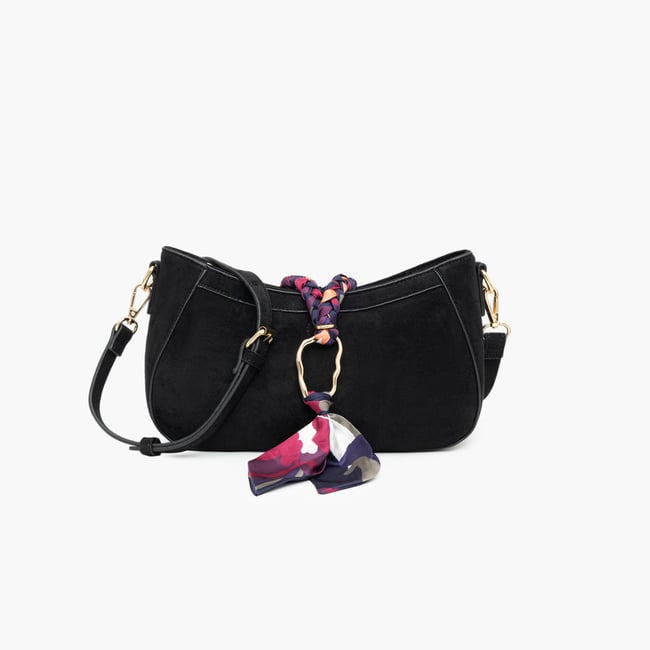 Sac porté épaule  Tivaline noir,doré <span itemprop=