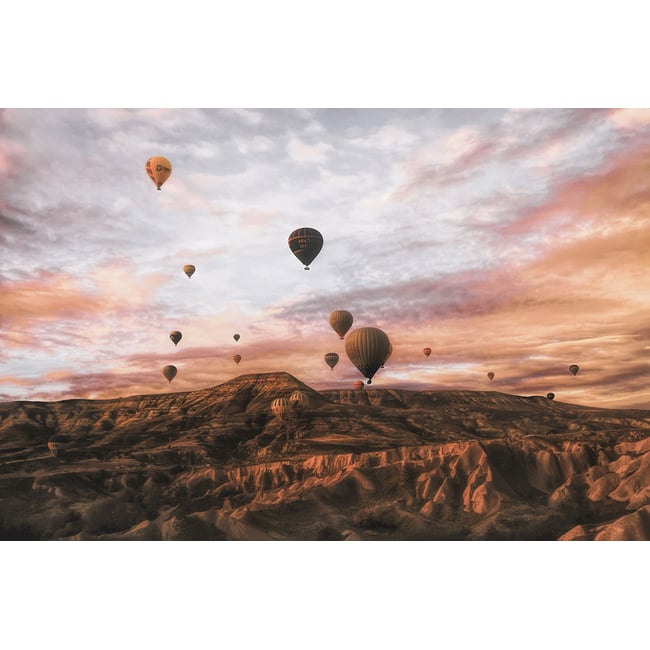 Paysage nature montgolfière en cappadoce - HEXOA