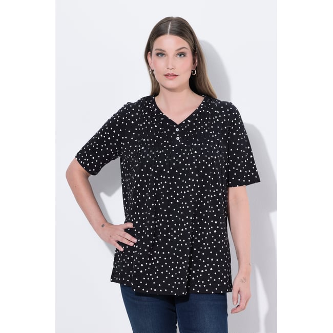 T-shirt avec passepoils - ULLA POPKEN