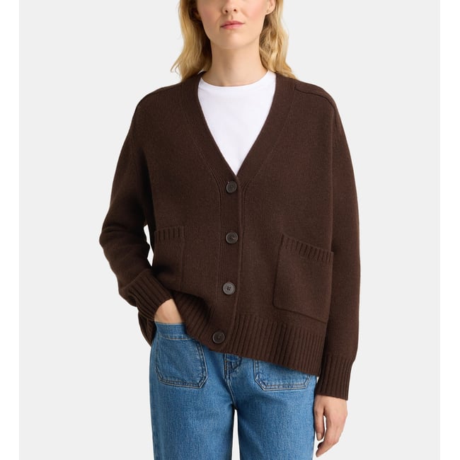 Gilet ample bastille en laine - GALERIES LAFAYETTE
