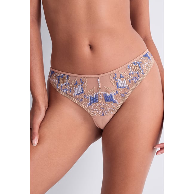 Tanga Poetic Delights doré <span itemprop=