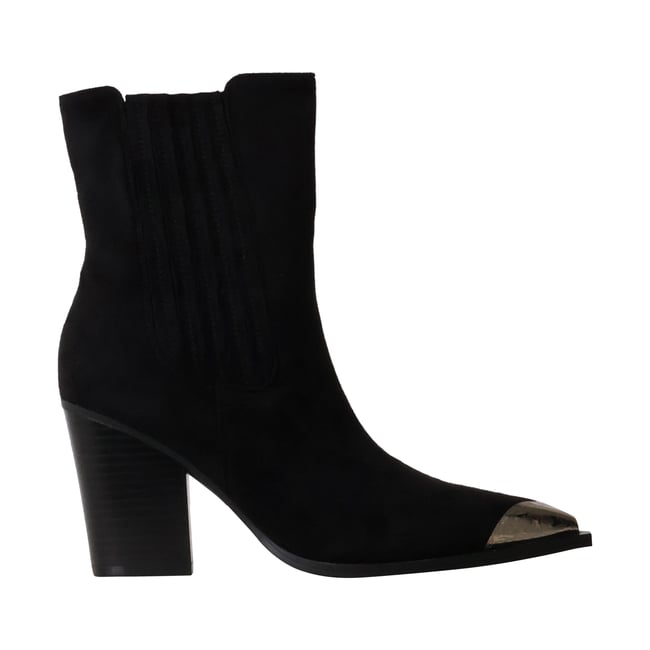 Bottines à Zip noir <span itemprop=