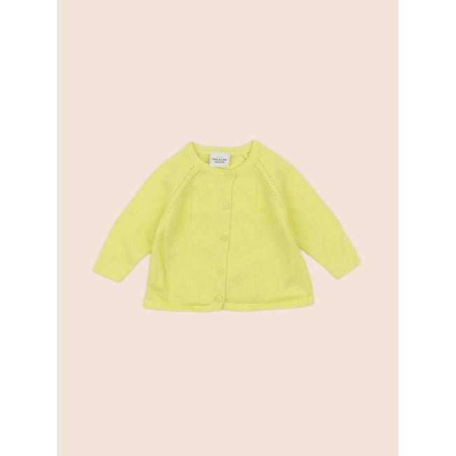 Gilet - Très bon état jaune <span itemprop=