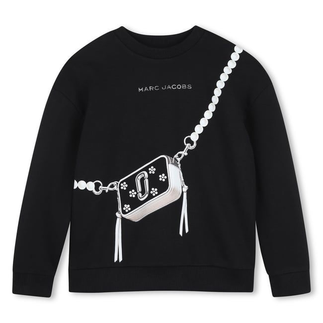 Sweat à manches longues black <span itemprop=