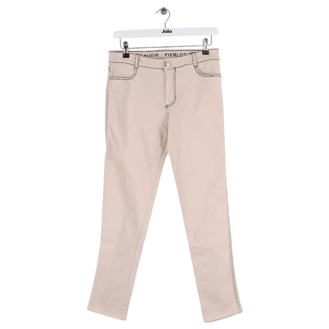 Jean slim - Très Bon État beige <span itemprop=