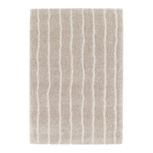 Tapis intérieur rectangulaire contemporain UMA Couleur taupe <span itemprop=