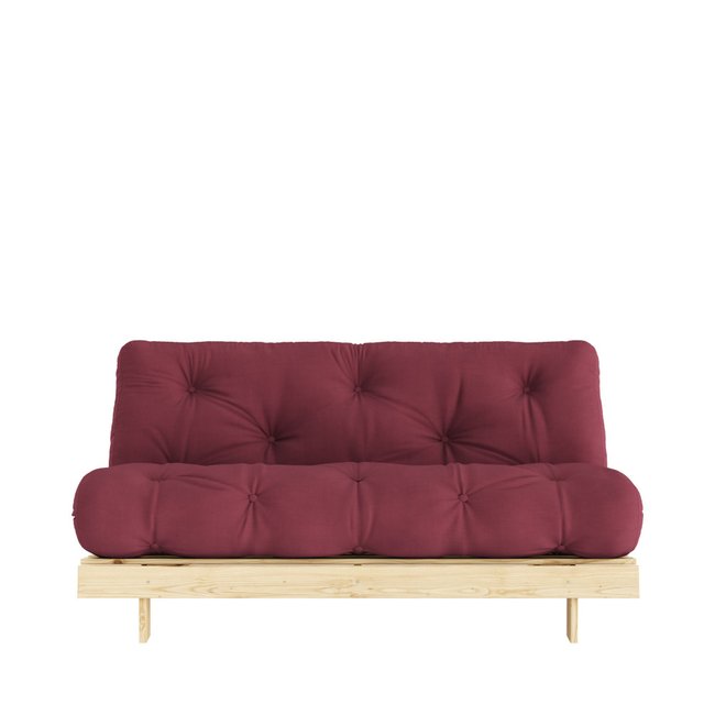 Canapé convertible 160x200cm en bois naturel et tissu - ROOTS - KARUP DESIGN