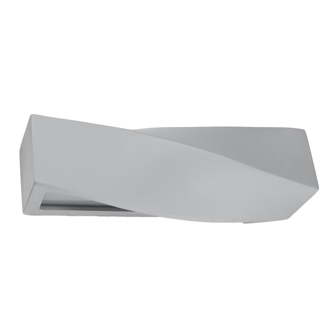 Applique Céramique Gris E27 1 Sigma Couleur gris <span itemprop=
