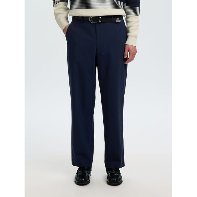 Pantalon bleu - dark navy1 <span itemprop=