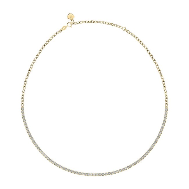 Collier en argent 925 ESSENTIAL gold <span itemprop=