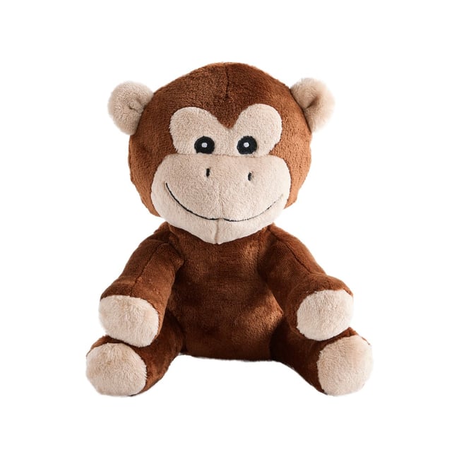 Sac à dos singe en peluche <span itemprop=