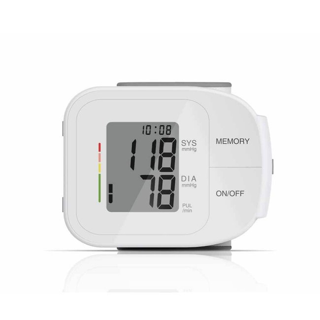 Medidor de tensão arterial Wrist Heart, HAEGER branco <span itemprop=