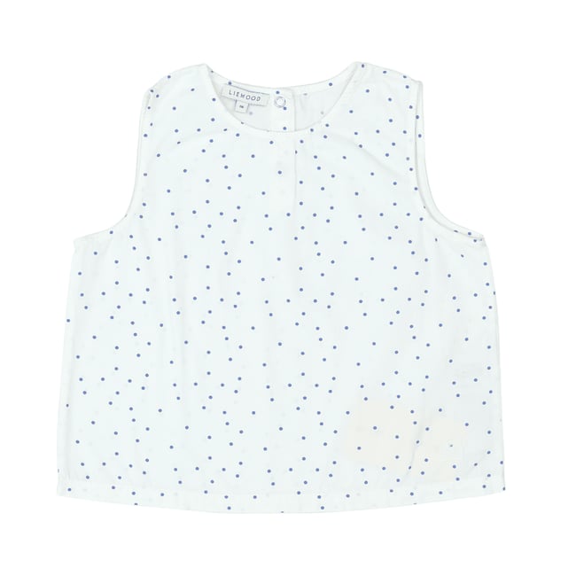 Blouse enfant - Très bon état blanc <span itemprop=
