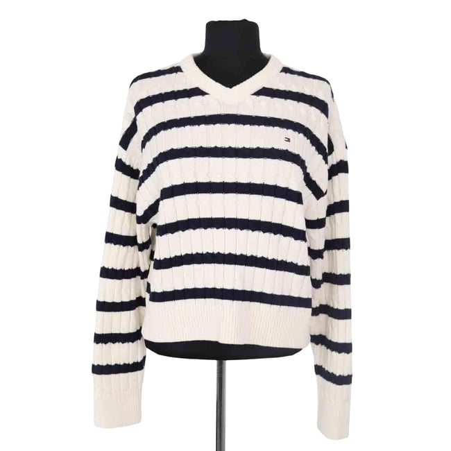 Pull - Très Bon État blanc <span itemprop=