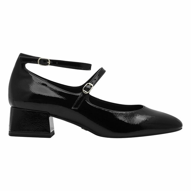 Ballerines babies noir <span itemprop=