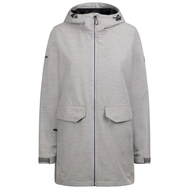 Veste imperméable CRYSTALS gris chiné <span itemprop=
