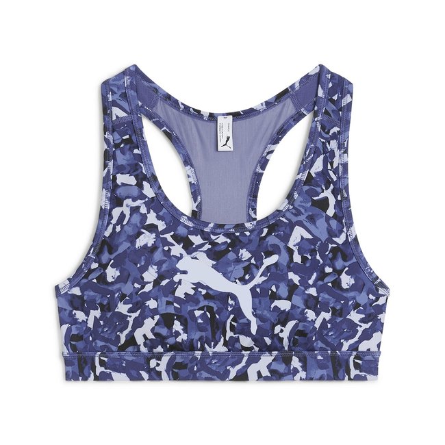 Sport-Bustier 4KEEPS blau bedruckt <span itemprop=