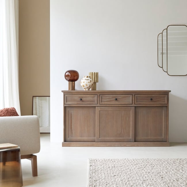 Buffet bas, ROMA Couleur naturel <span itemprop=