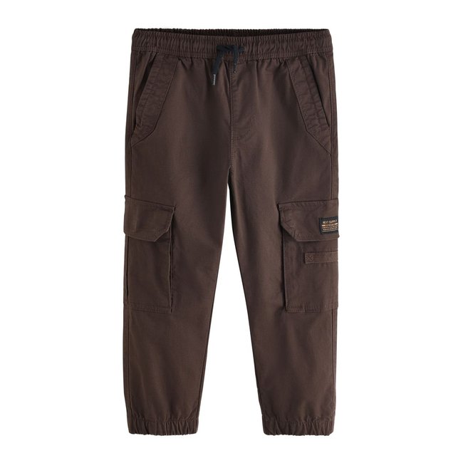 Pantalon cargo marron <span itemprop=