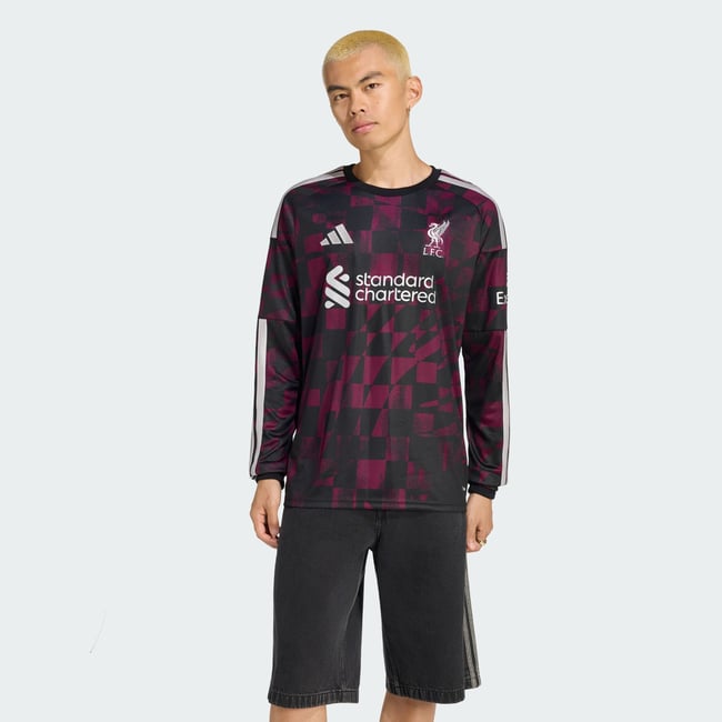 Maillot Manches Longues Third Liverpool Fc 26/27 black <span itemprop=