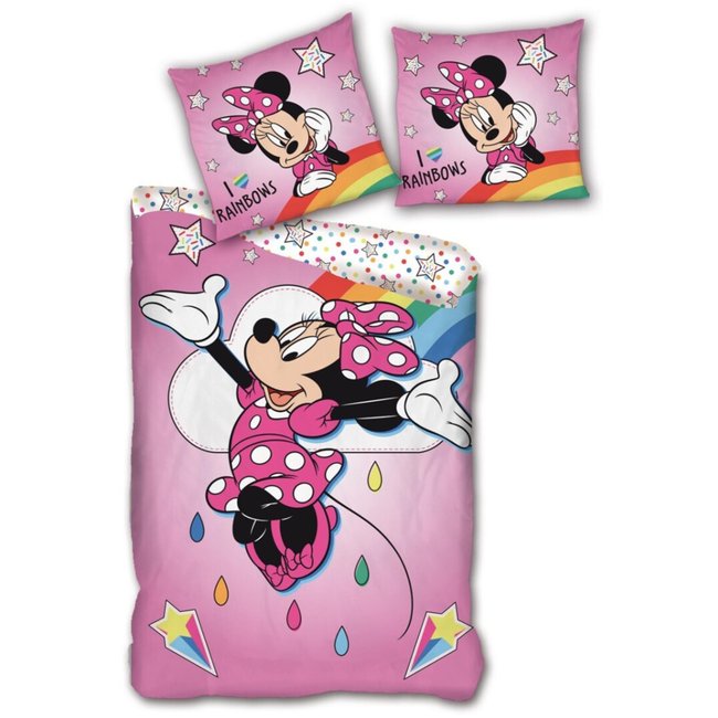 Parure de Lit Enfant Réversible Arc rose <span itemprop=