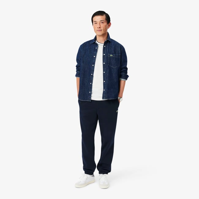 Pantalon de survêtement molleton regular fit - LACOSTE