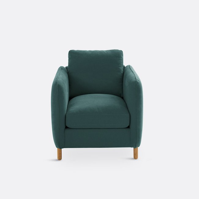 Cotton/polyester armchair, Loméo - LA REDOUTE INTERIEURS
