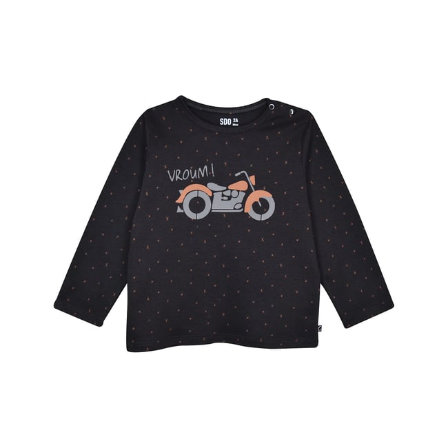 Tee shirt enfant fabriano noir <span itemprop=