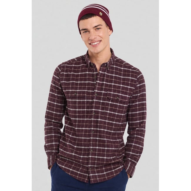 Chemise à carreaux ERTEAM - BERMUDES