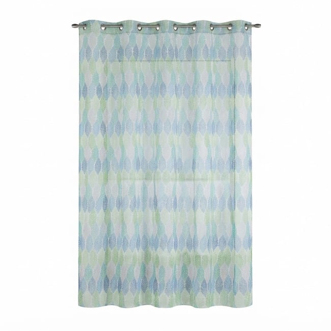 Voilage a oeillets Winter Green vert <span itemprop=