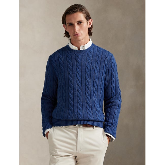Pull en coton torsadé  - POLO RALPH LAUREN
