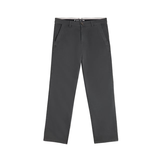 PANTALON LOOSE STONEY gris <span itemprop=