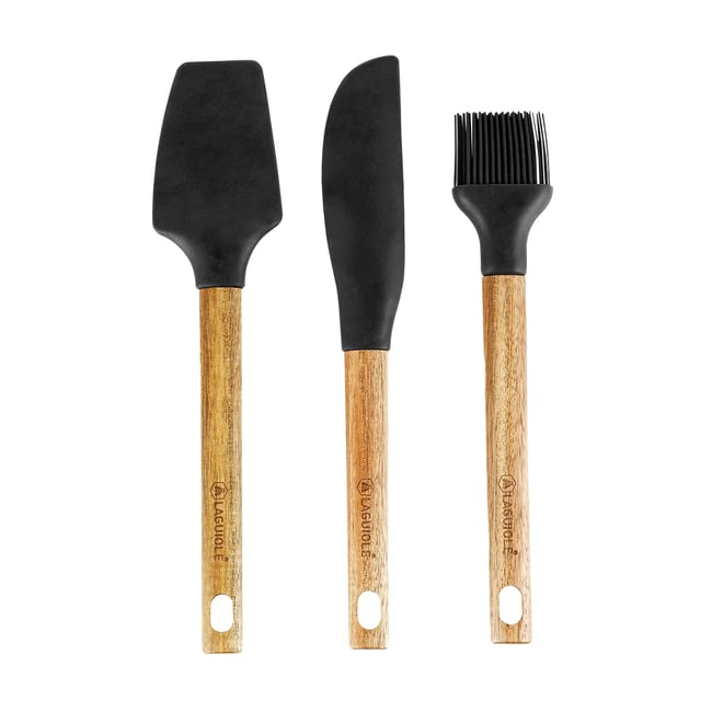 Set de 3 ustensiles à pâtisserie - Sève noir <span itemprop=