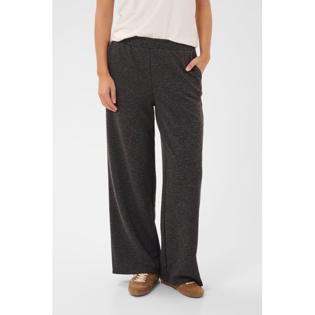 Pantalon casual gris dark grey melange <span itemprop=