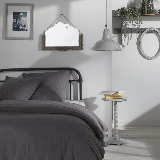 Parure de lit coton uni CHARME - TODAY